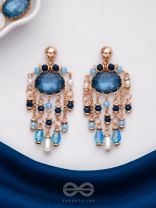 THE SPARKLING SKYLINE - STATEMENT DROP EARRINGS