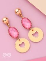 BARBIES BUBBLEGUM BITE - CUTE DROP EARRINGS