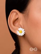 FORGET-ME-NOT - CASUAL STUD EARRINGS (WHITE)