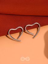 LOVE IN PROGRESS - CASUAL SILVER STUDS