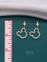 MICKEY EARS ON - CUTE SPARKLING EARRINGS