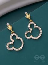 MICKEY EARS ON - CUTE SPARKLING EARRINGS