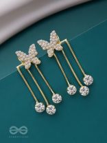 BEEN WINGING IT - GOLDEN SPARKLING EAR JACKETS