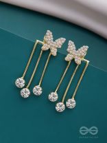 BEEN WINGING IT - GOLDEN SPARKLING EAR JACKETS