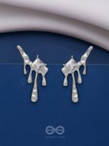 LIKE A DRIP, DRIP - SILVER STATEMENT STUDS