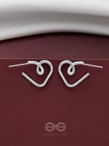 INCOMPLETE LOVE NOTES - SILVER STUDS