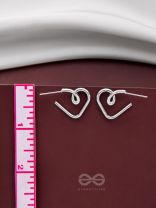 INCOMPLETE LOVE NOTES - SILVER STUDS