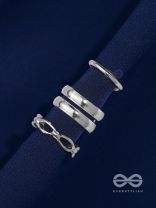 TRIPLE TREBLE - SET OF THREE EAR CUFFS (ONE EAR)