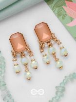 THE SHIMMER OF GLITZ - STATEMENT DROP EARRINGS