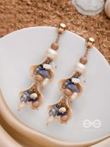 SHIMMERING SEASIDE - STATEMENT DROP EARRINGS