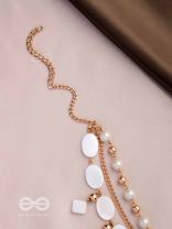 Layers Of Magic - Elegant Multilayered Neckpiece With Anti-Tarnish Coating 