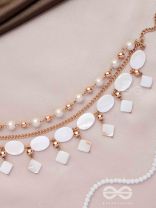 Layers Of Magic - Elegant Multilayered Neckpiece With Anti-Tarnish Coating 