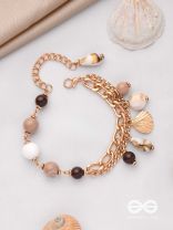 COFFEE BY BEACHSIDE - STATEMENT LAYERED BRACELET