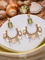 THE TROPICAL COASTLINE - STATEMENT DROP EARRINGS