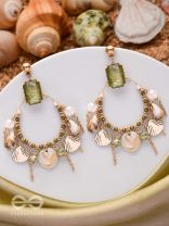 THE TROPICAL COASTLINE - STATEMENT DROP EARRINGS
