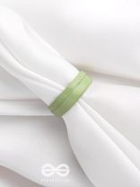 MY MINTY LUSH - ADJUSTABLE ACRYLIC RING