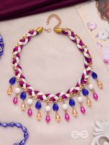 SUGAR & SPICE - MULTICOLOR STATEMENT NECKPIECE
