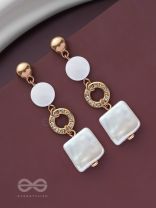 LIGHTHEARTED CHIC CHARM - CASUAL DROP EARRINGS