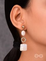 LIGHTHEARTED CHIC CHARM - CASUAL DROP EARRINGS