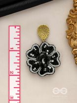 AABHAT - IN FULL BLOOM - SEQUINS AND BEADS EMBROIDERED EARRINGS