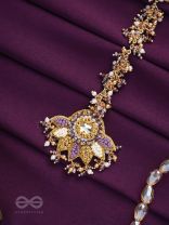 LILODYANA - GARDEN'S PARADISE - BEADS AND STONE EMBROIDERED MAANGTIKA