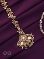 LILODYANA - GARDEN'S PARADISE - BEADS AND STONE EMBROIDERED MAANGTIKA