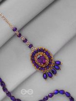 PRAAVRTI - THE SPIRITUAL ONE - STONE, CUTDANA AND BEADS EMBROIDERED MAANGTIKA