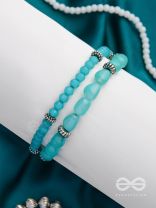 OCEANIC BLISS BEADS - MULTILAYER BEADED BRACELET