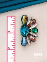 Manivarga - The gem collection - Stone embroidered earrings 