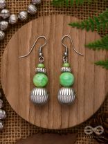 SKY DELIGHT DROPS - CLASSY SILVER EARRINGS