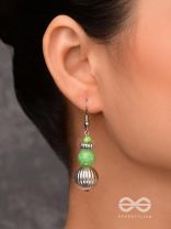 SKY DELIGHT DROPS - CLASSY SILVER EARRINGS