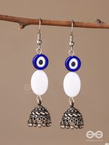 The Miniature Guardian - Oxidised Earrings