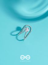 EVERMORE GEM GLEAM - SILVER EMBELLISHED EARCUFF