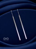 THE LUXURY DIMENSIONS - CLASSIC SILVER EARRINGS