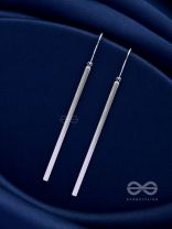 THE LUXURY DIMENSIONS - CLASSIC SILVER EARRINGS