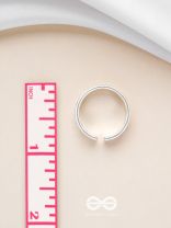 TULIP TIMES - SILVER RING (ADJUSTABLE)