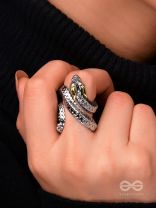 SPEAK'N PARSEL - STATEMENT SILVER RING