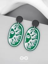 DAYDREAMS & SUNFEELS- STATEMENT ACRYLIC EARRINGS
