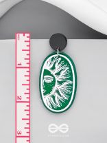 DAYDREAMS & SUNFEELS- STATEMENT ACRYLIC EARRINGS