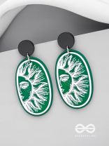 DAYDREAMS & SUNFEELS- STATEMENT ACRYLIC EARRINGS