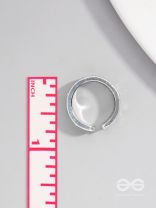 CELESTIAL LEGACY - STATEMENT SILVER RING (ADJUSTABLE)