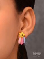 HOPS 'N HUES - MISMATCHED ACRYLIC EARRINGS