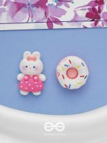 DONUT DARLINGS - MISMATCHED ACRYLIC STUD EARRINGS