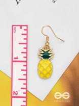 PINEAPPLE POPS - GOLDEN EMBELLISHED EARRINGS