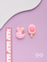 Sundaes N' Berries - Mismatched Acrylic Earrings