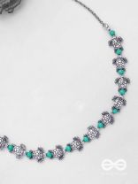 Turtle's Treasure Trove - Casual Oxidised Neckpiece