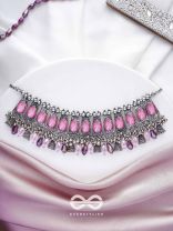 The Coral Dreams - Statement Embellished Oxidised Neckpiece