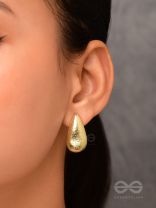 Droplet Delights - Golden Earrings