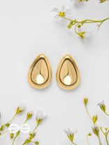 Medusa's Tears - Golden Ear Studs