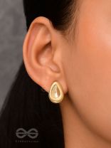 Medusa's Tears - Golden Ear Studs